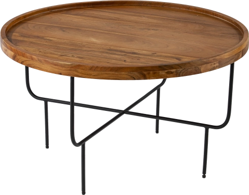 Banyanwood Brown Cocktail Table