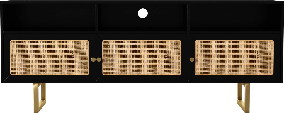 Wilaford Black 60 in. Console