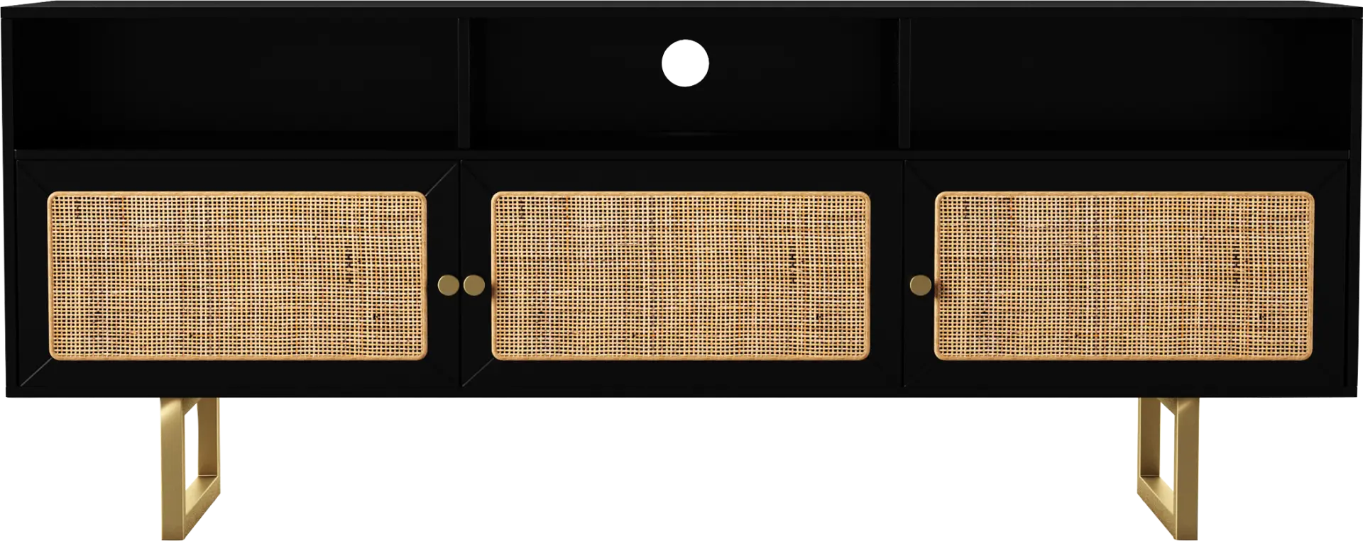 Wilaford Black 60 in. Console