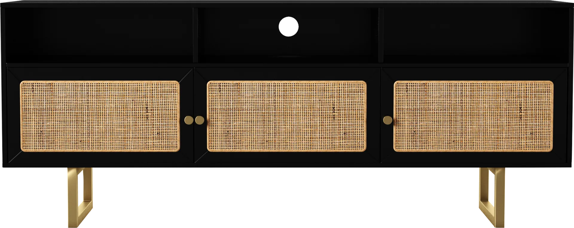 Wilaford Black 60 in. Console - Image 1