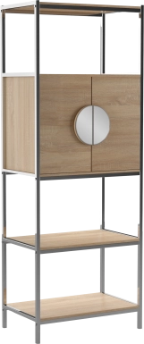 Chesboro Natural Bar Cabinet