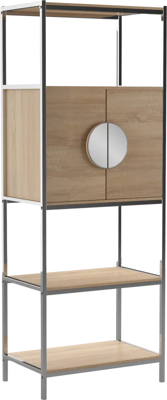 Chesboro Natural Bar Cabinet