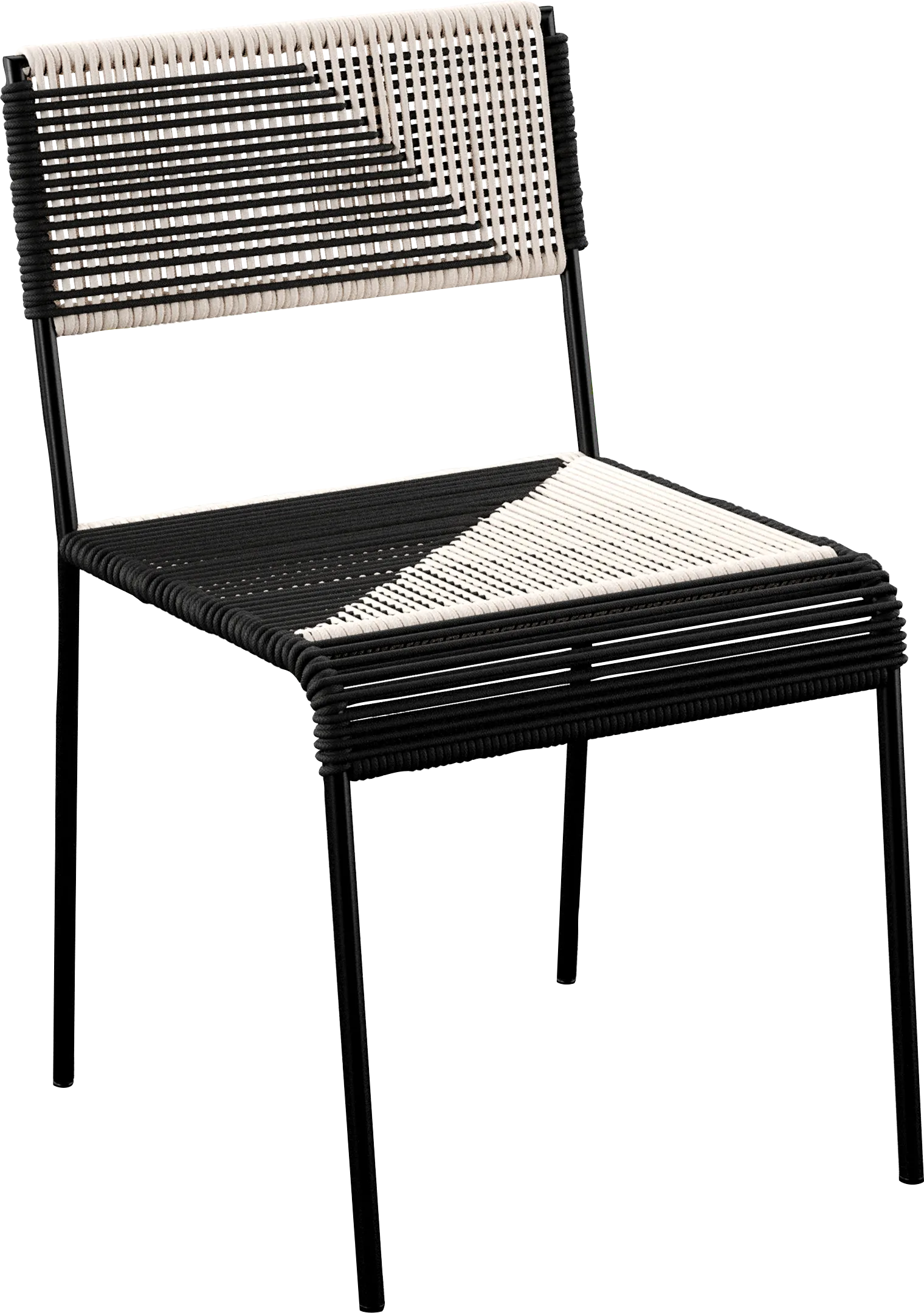 Outdoor Briarbend Black Chair Set of 2 - Thumbnail - Image 1