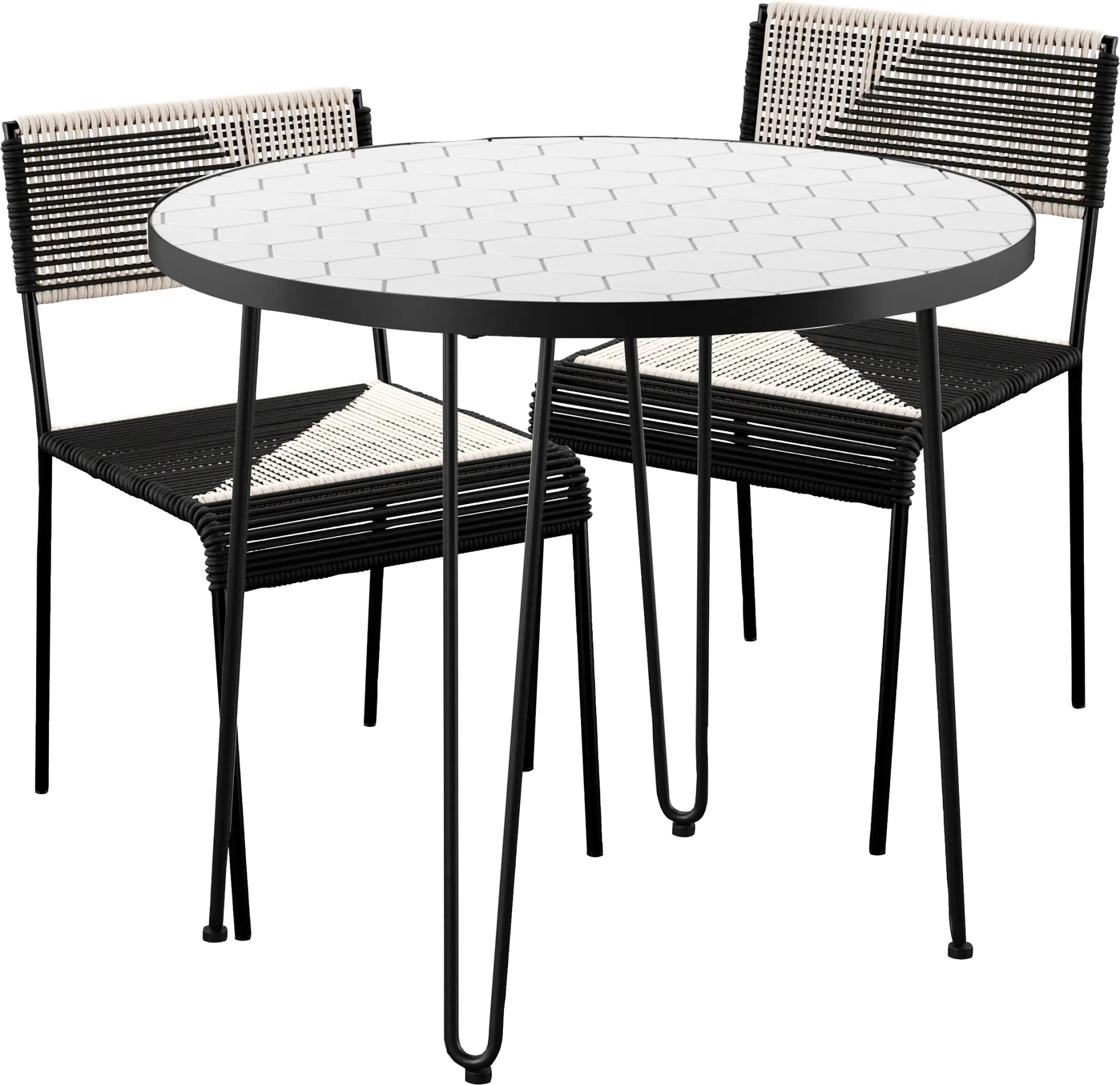 Outdoor Chalmette 3 Pc Dining Set
