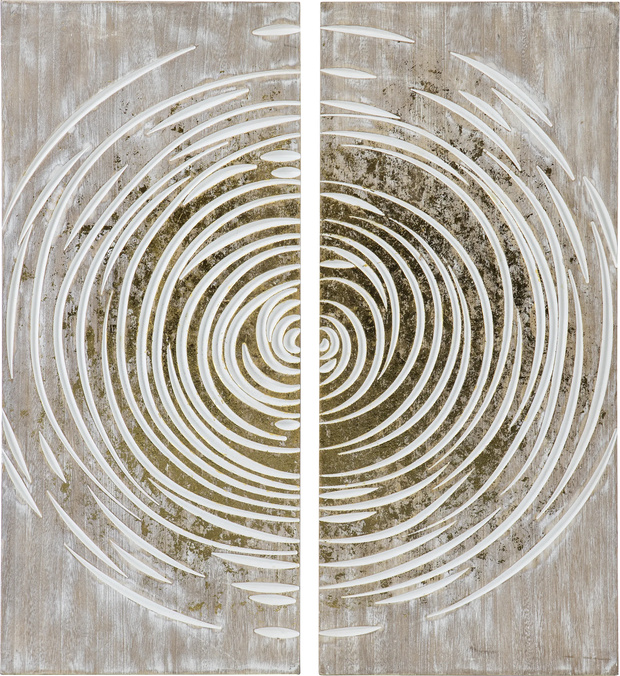 Davenistroy Gold Artwork, Set of 2