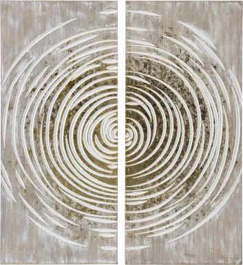 Davenistroy Gold Artwork, Set of 2