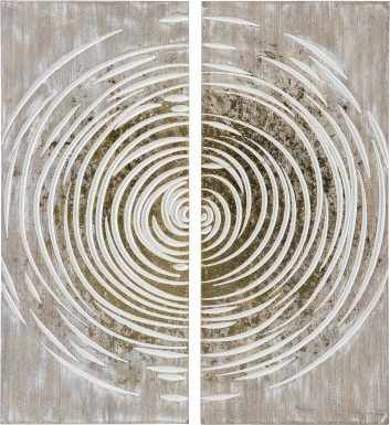 Davenistroy Gold Artwork, Set of 2