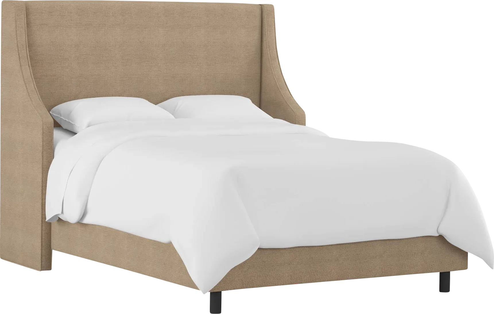 Allyena Sand California King Bed - Thumbnail - Image 1