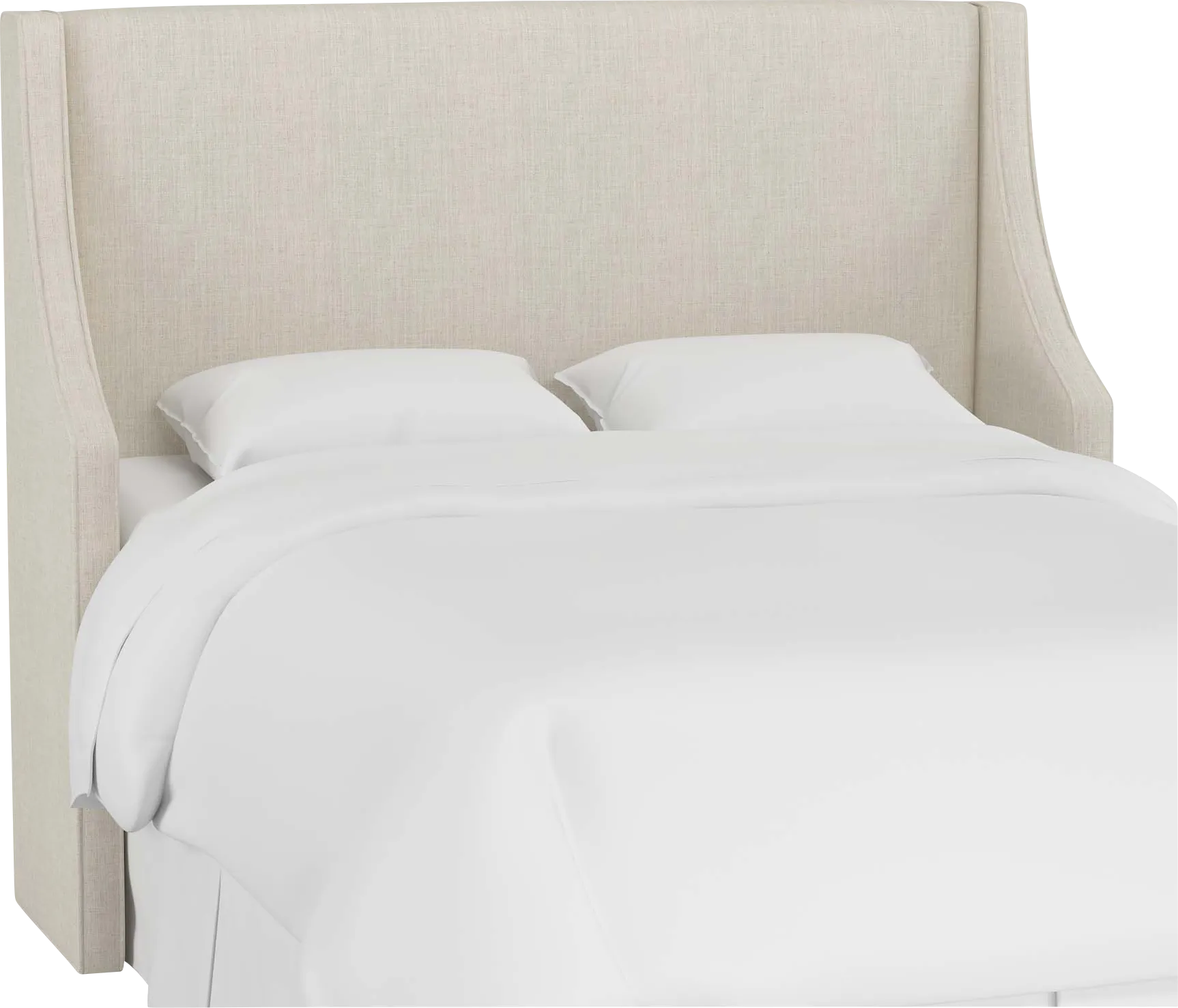 Allyena White California King Headboard - Image 1