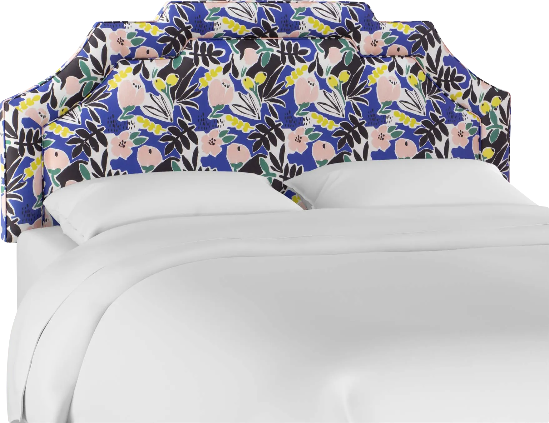 Evarelle II Cobalt California King Headboard - Image 1