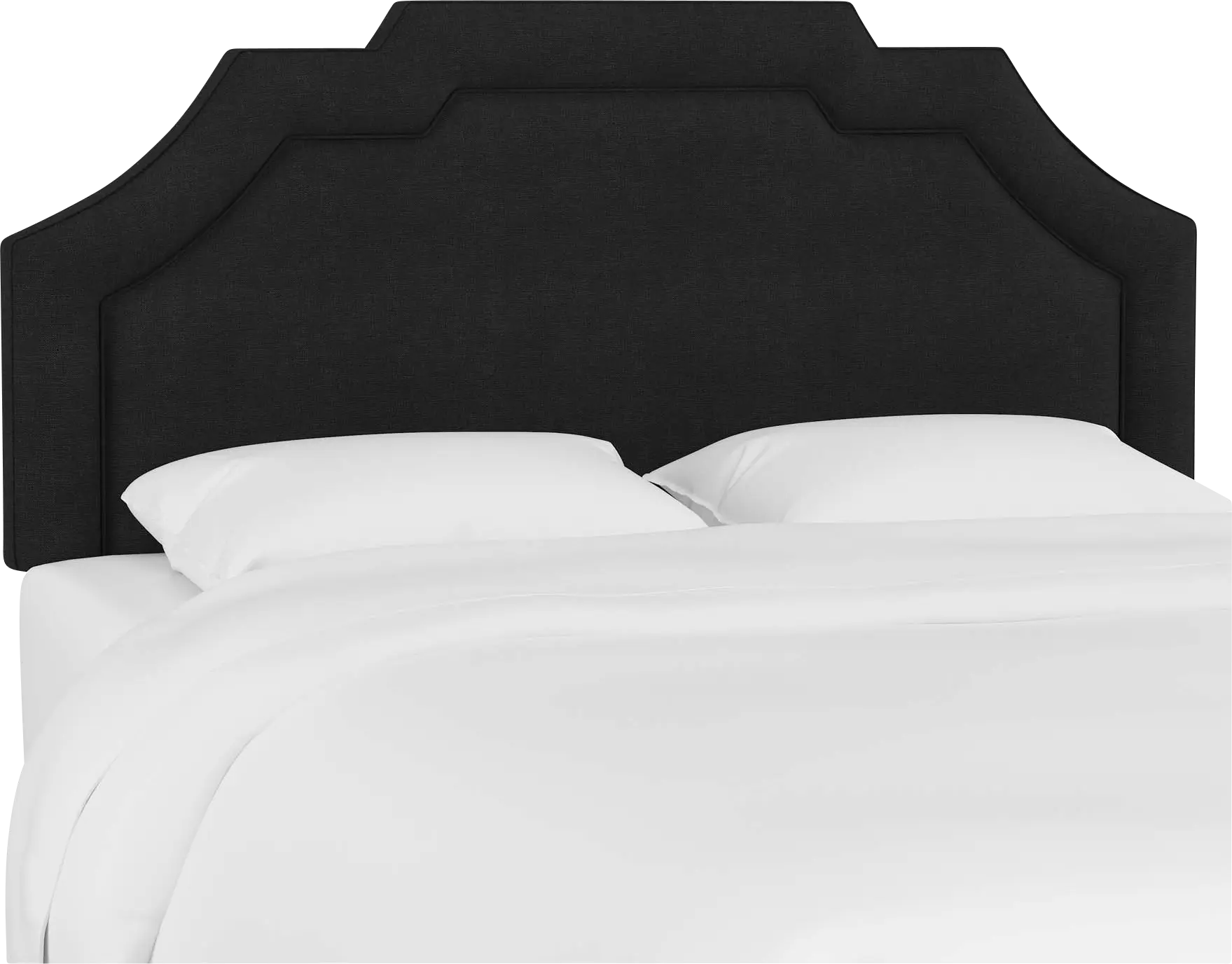 Evarelle I Black California King Headboard