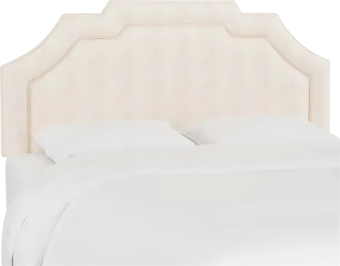 Evarelle I White California King Headboard