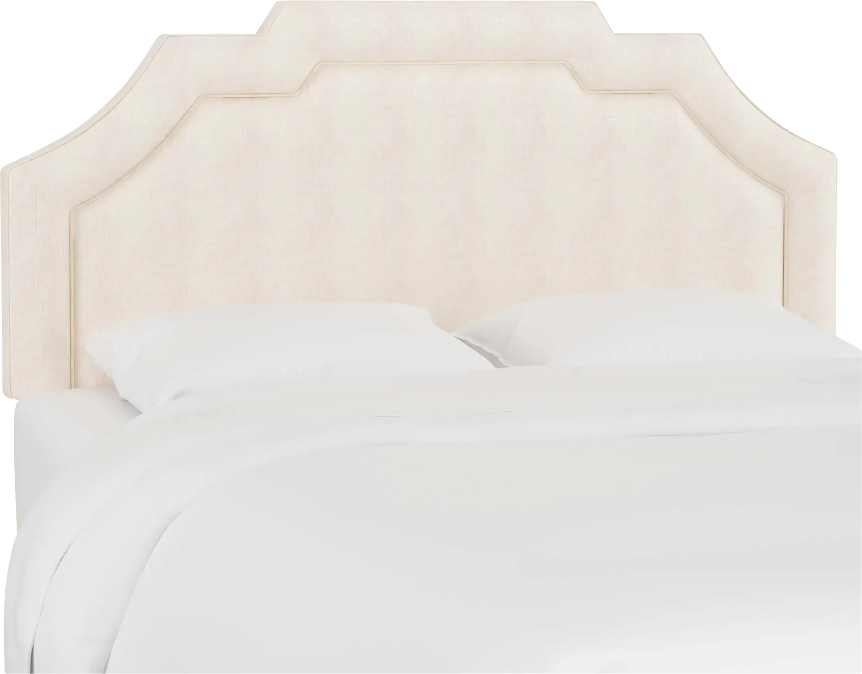 Evarelle I White California King Headboard