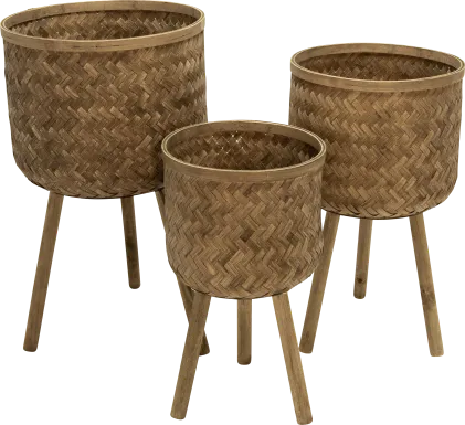 Lornadale Brown Planter, Set of 3