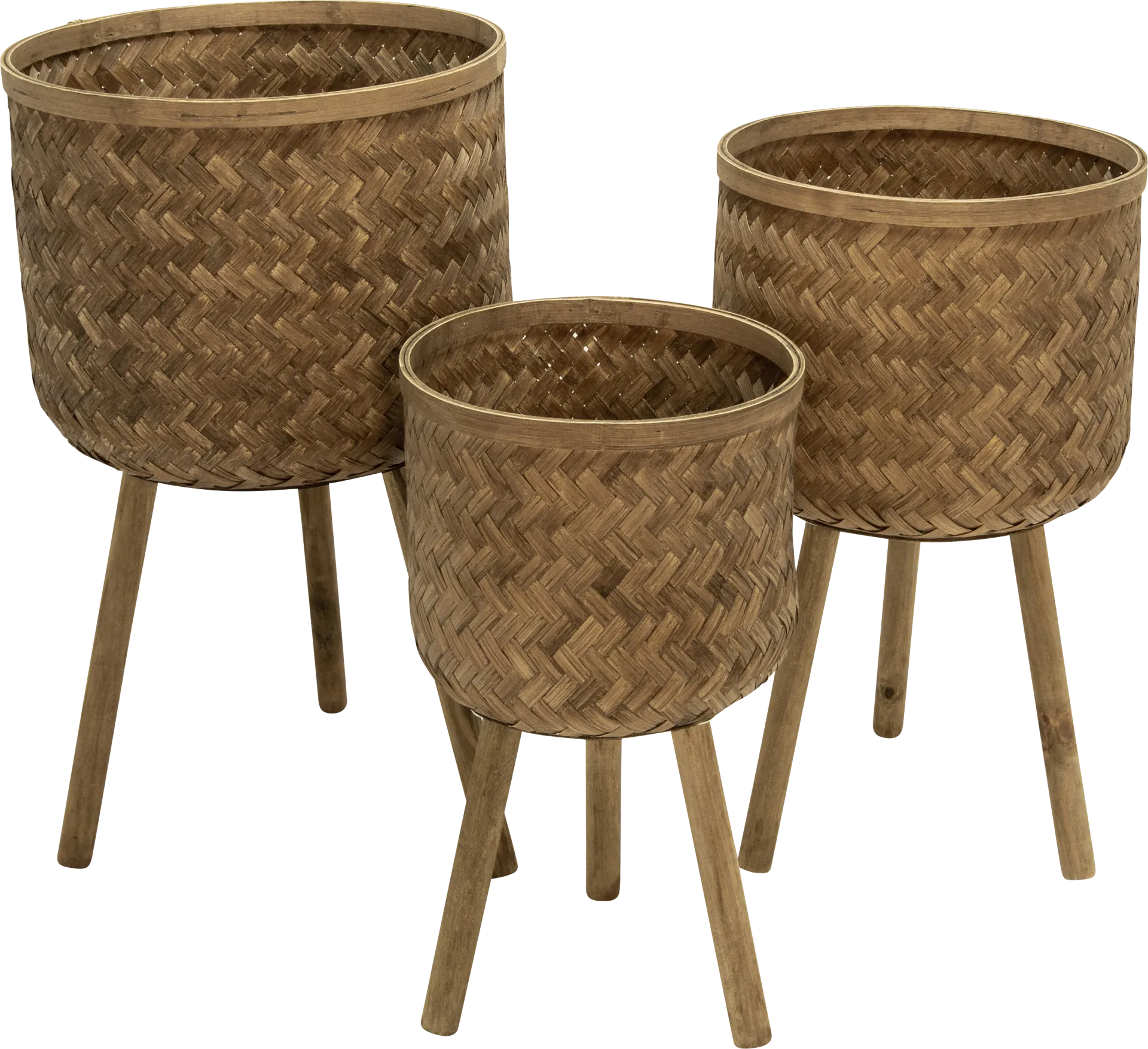 Lornadale Brown Planter, Set of 3 - Image 1
