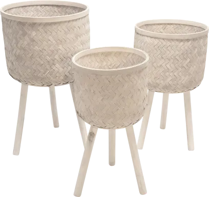 Lornadale White Planter, Set of 3