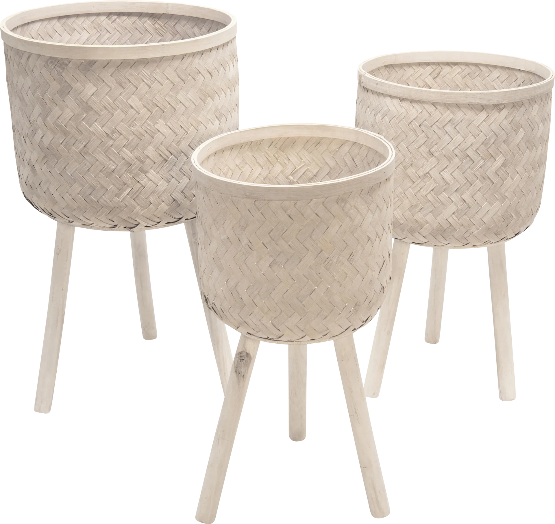 Lornadale White Planter, Set of 3 - Image 1