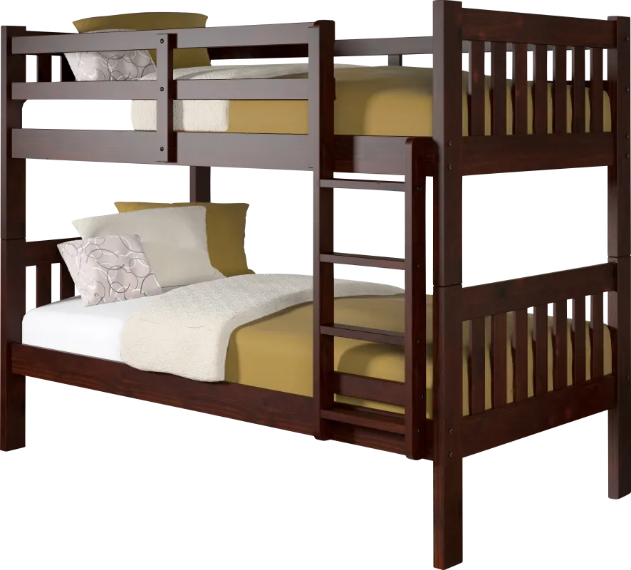 Cormac Brown Twin/Twin Bunk Bed