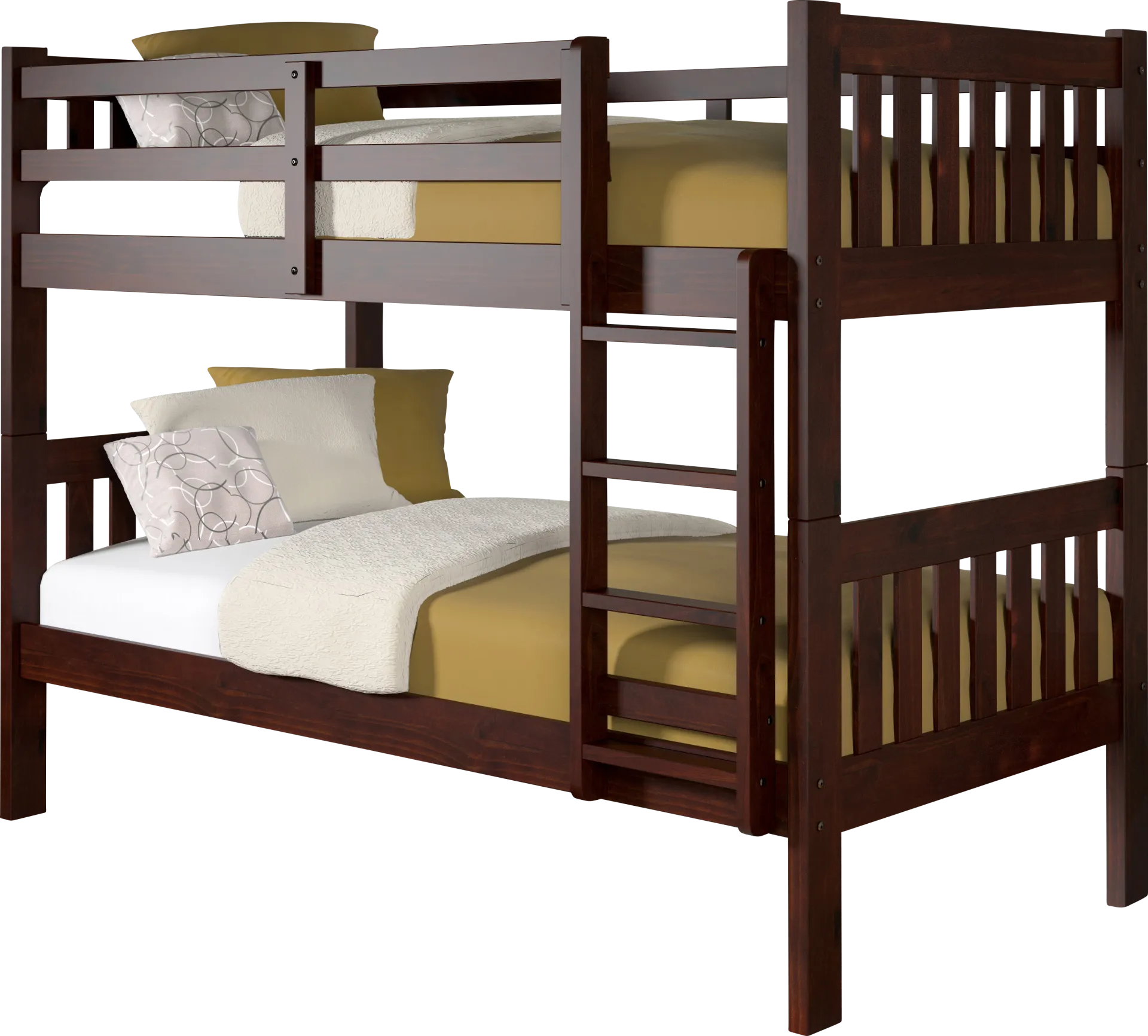 Cormac Brown Twin/Twin Bunk Bed - Image 1