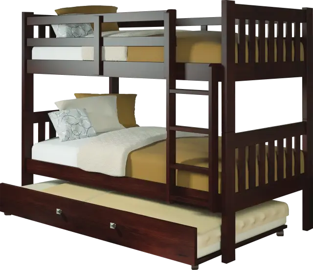 Cormac Brown Twin/Twin Step Bunk Bed - Thumbnail - Image 4