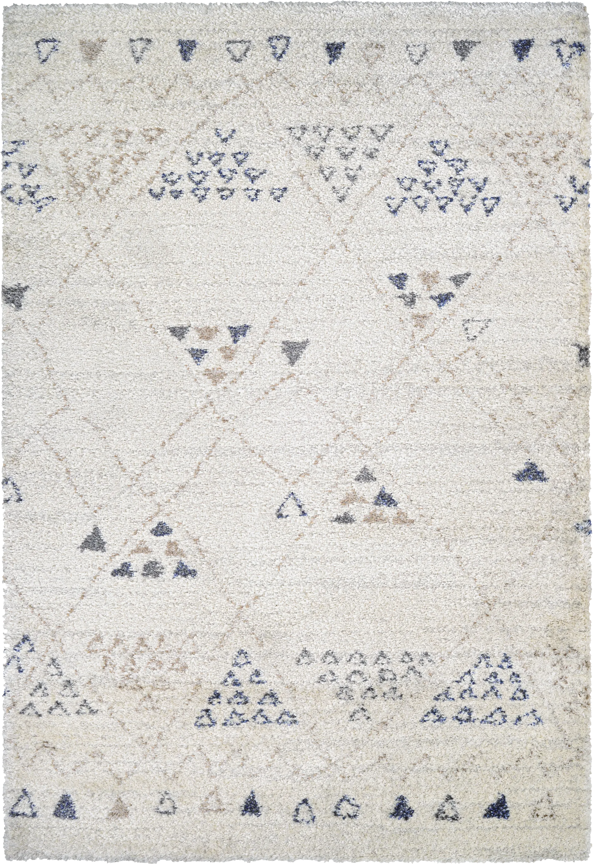 Jakaita Ivory 5'3 x 7'6 Rug - Image 1