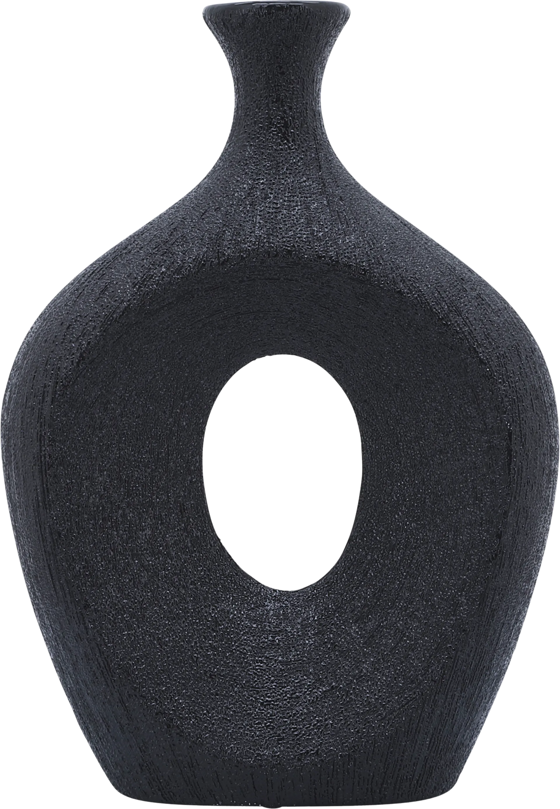 Cutchen Black Vase - Image 1