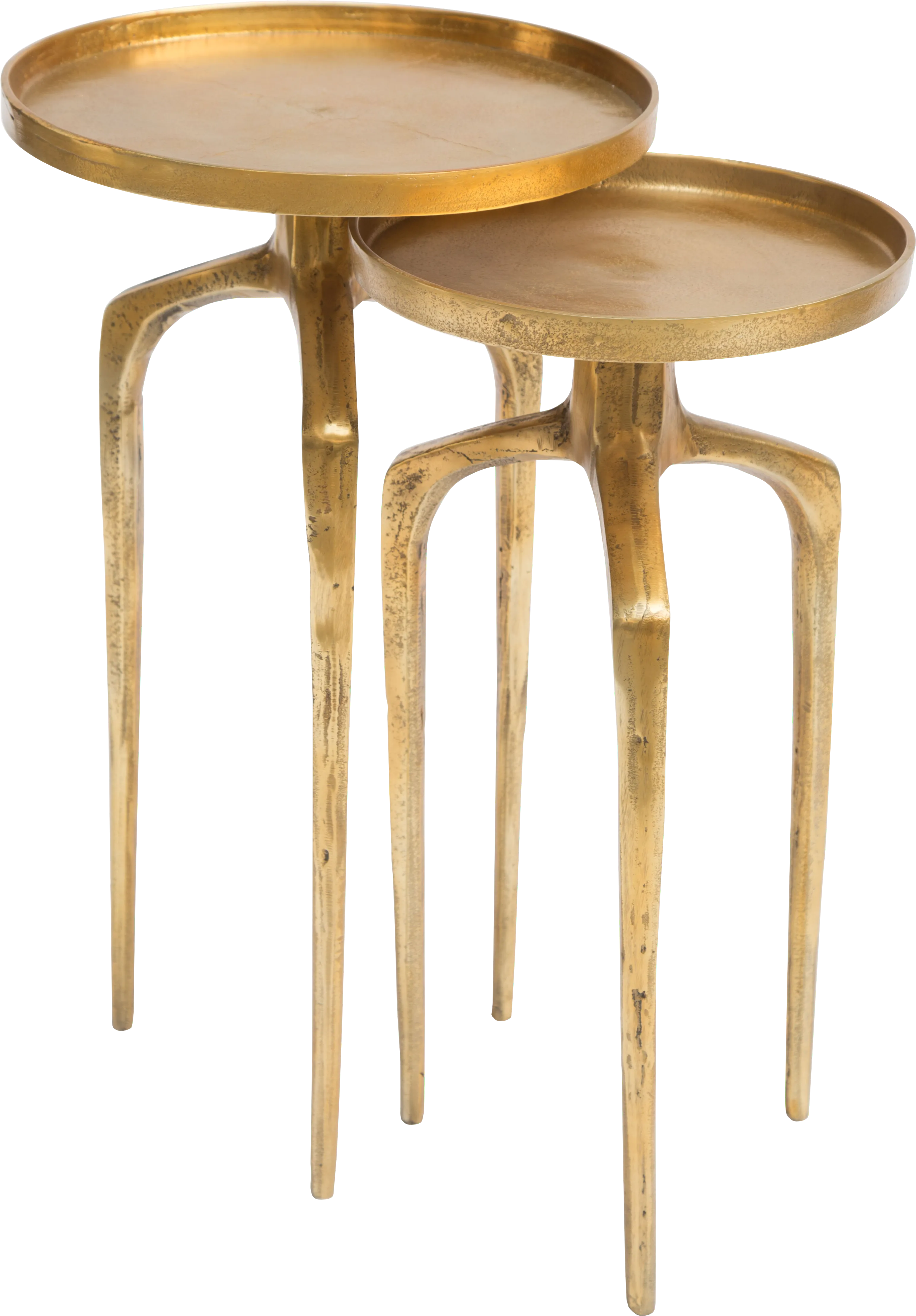 Como Gold Set of 2 Nesting Tables