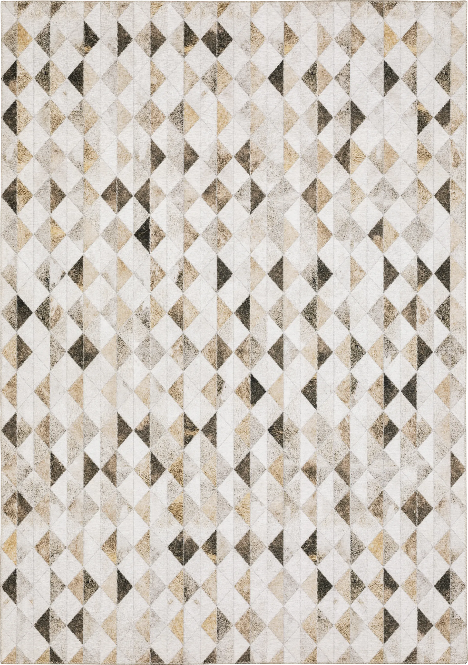Ganneston Beige 5' x 7' Rug - Image 1