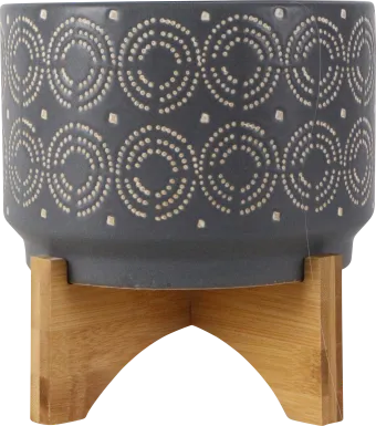 Wilshyre Gray Planter