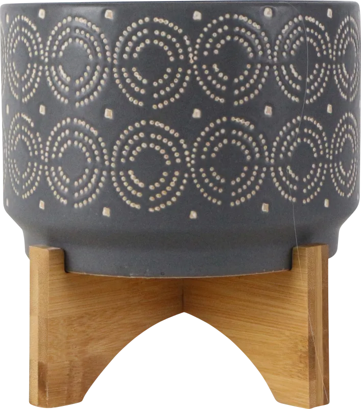 Wilshyre Gray Planter