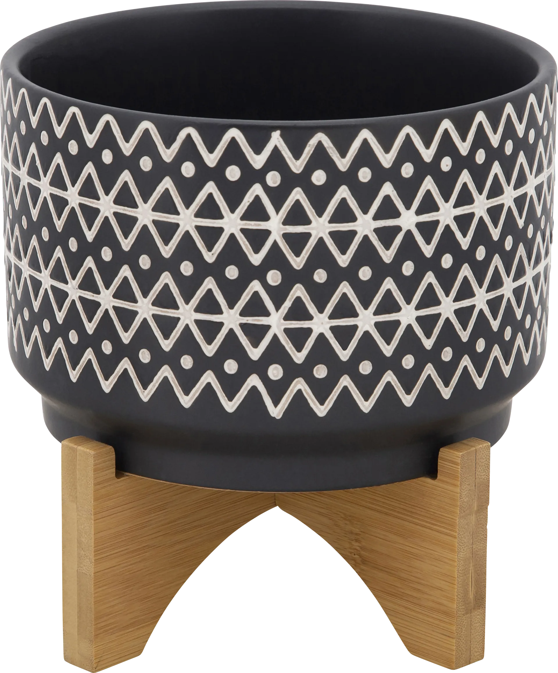 Whimbrell Black Planter - Image 1