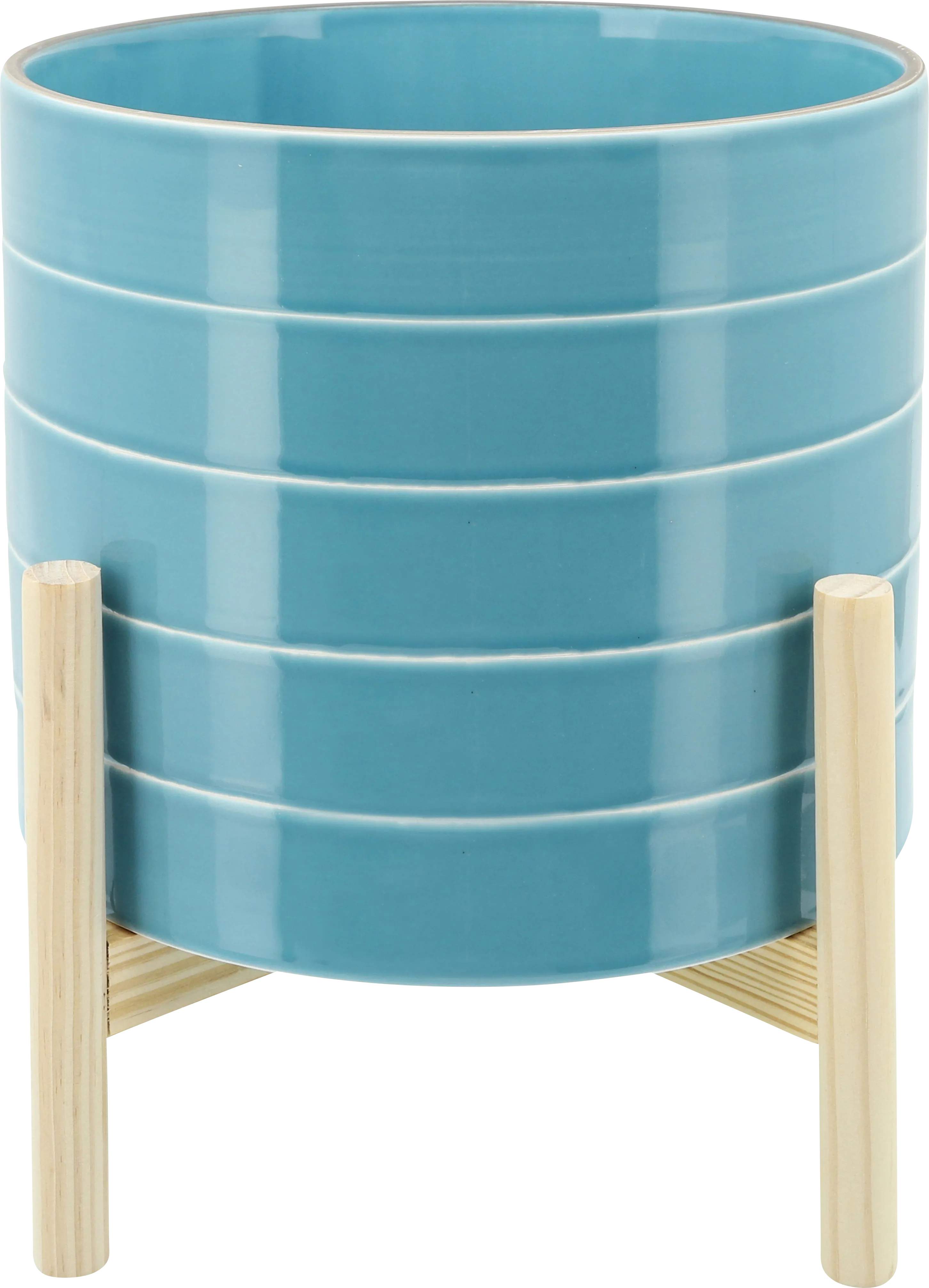 Caliborne Blue Planter - Thumbnail - Image 1