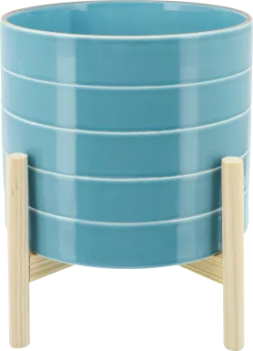 Caliborne Blue Planter