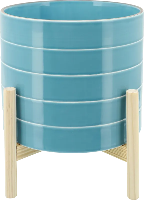 Caliborne Blue Planter