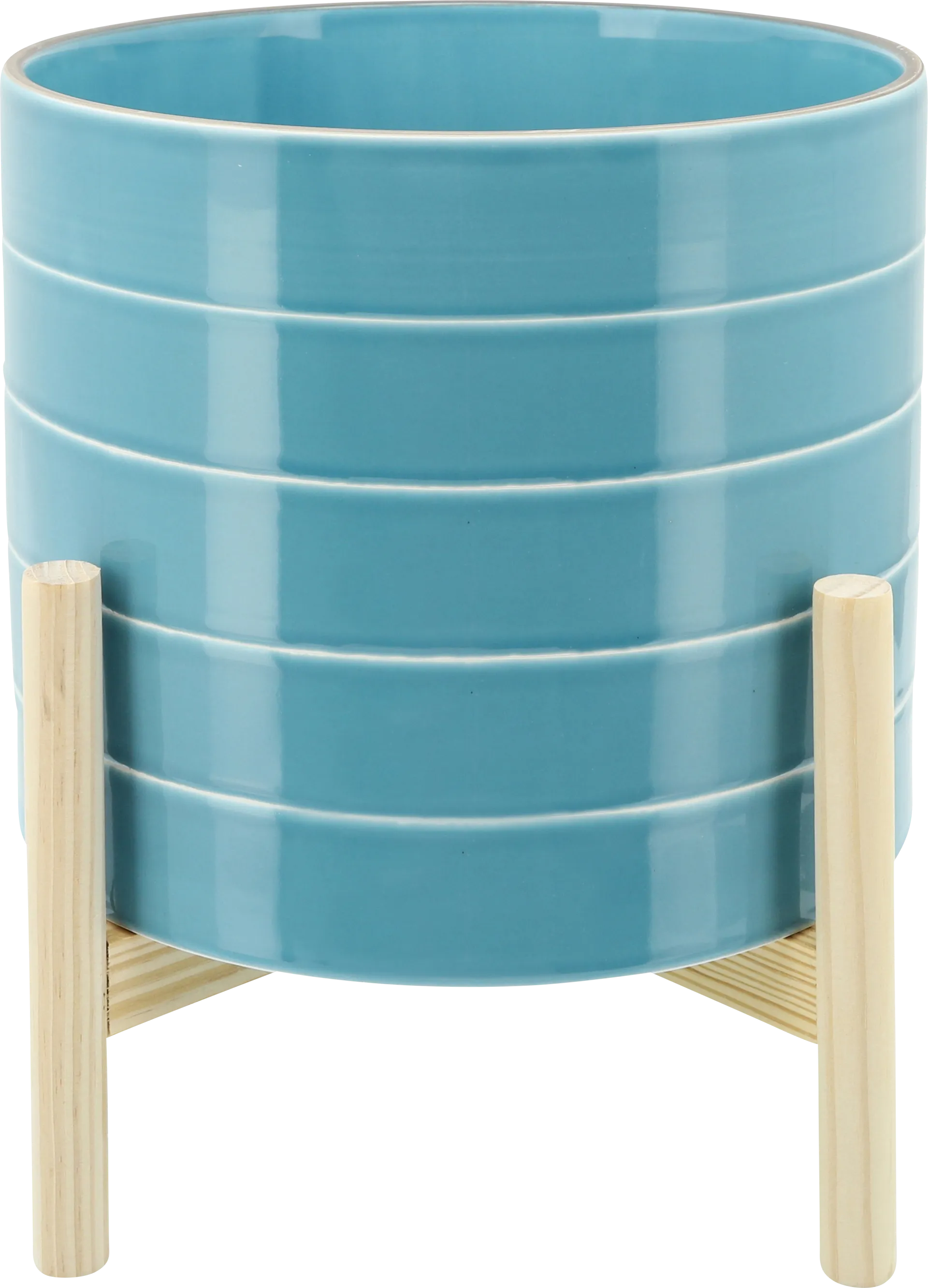 Caliborne Blue Planter - Image 1