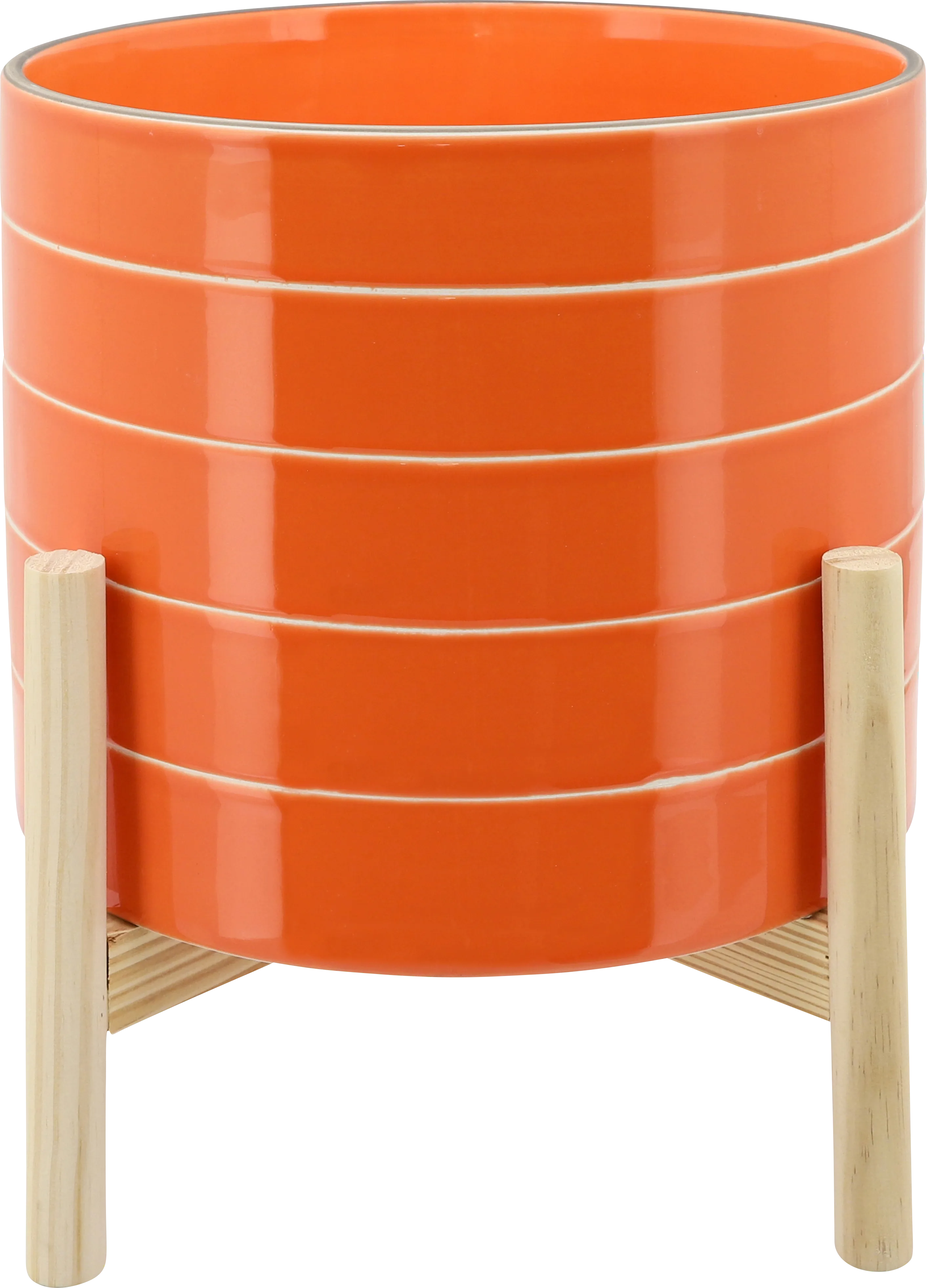 Caliborne Orange Planter - Thumbnail - Image 1