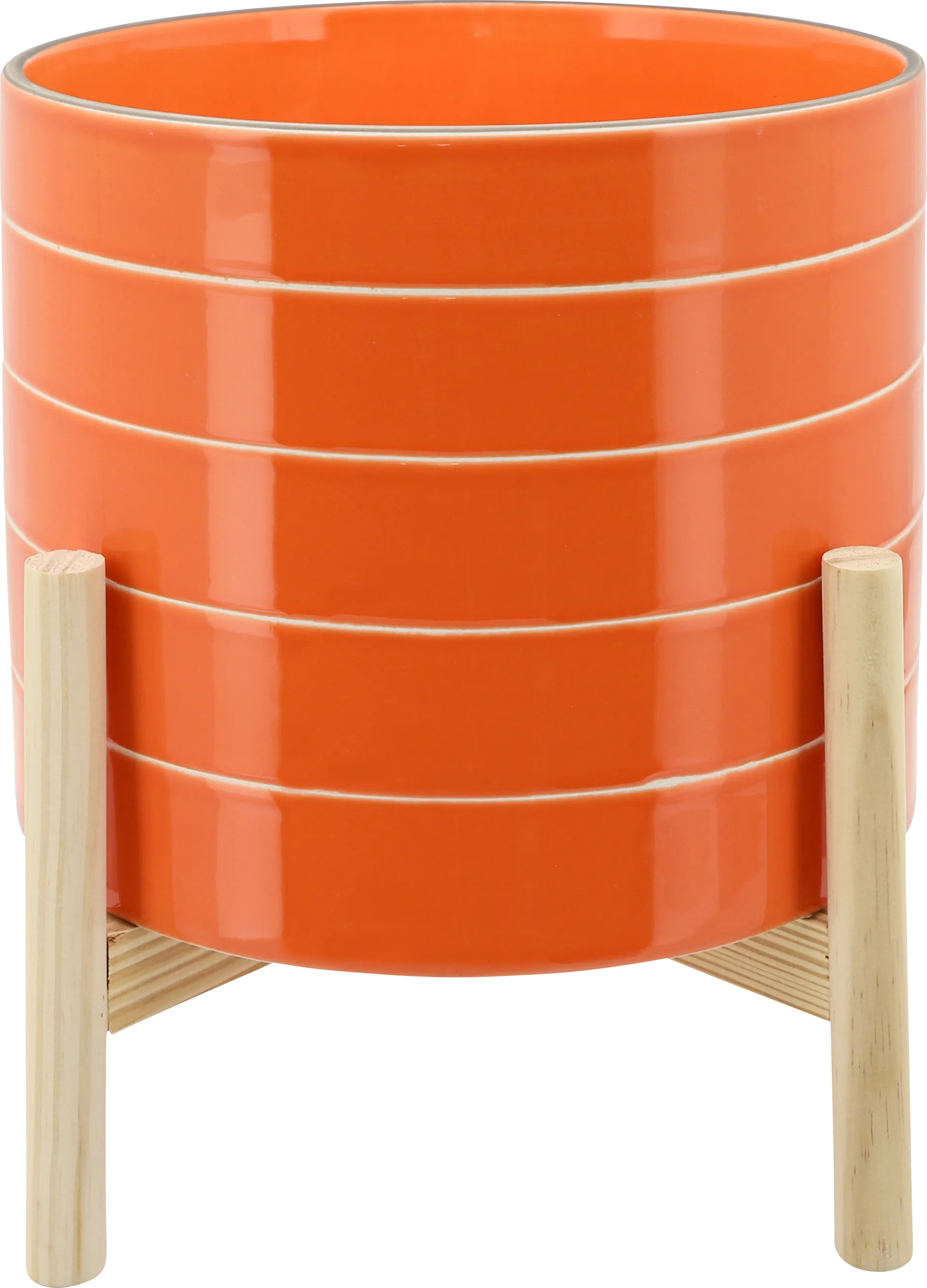 Caliborne Orange Planter - Image 1