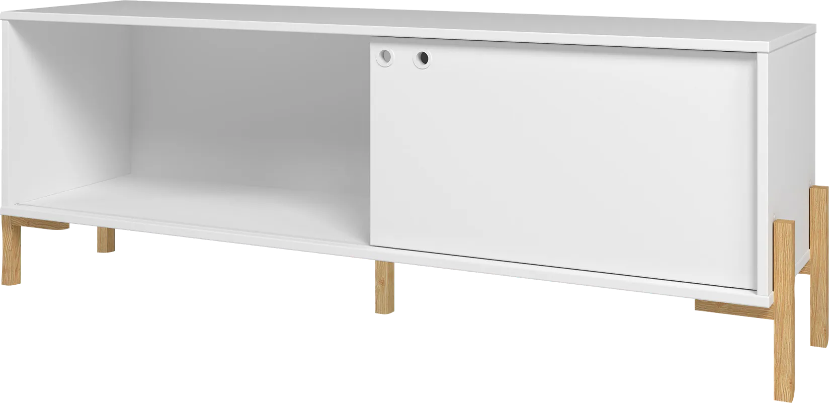 Southmont 55 in. White Console - Thumbnail - Image 1