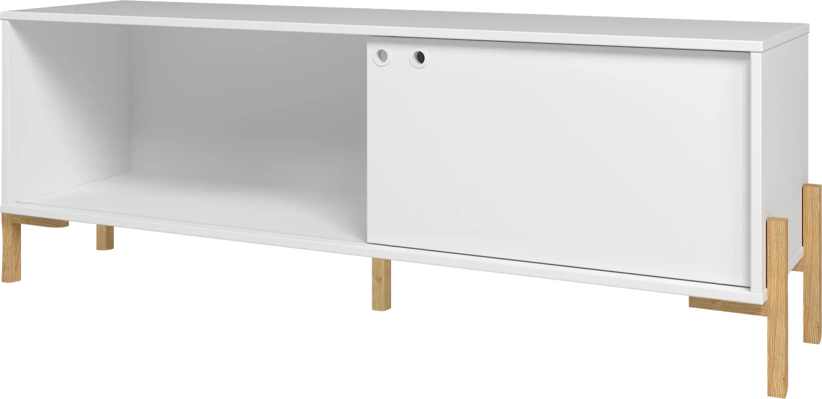 Southmont 55 in. White Console
