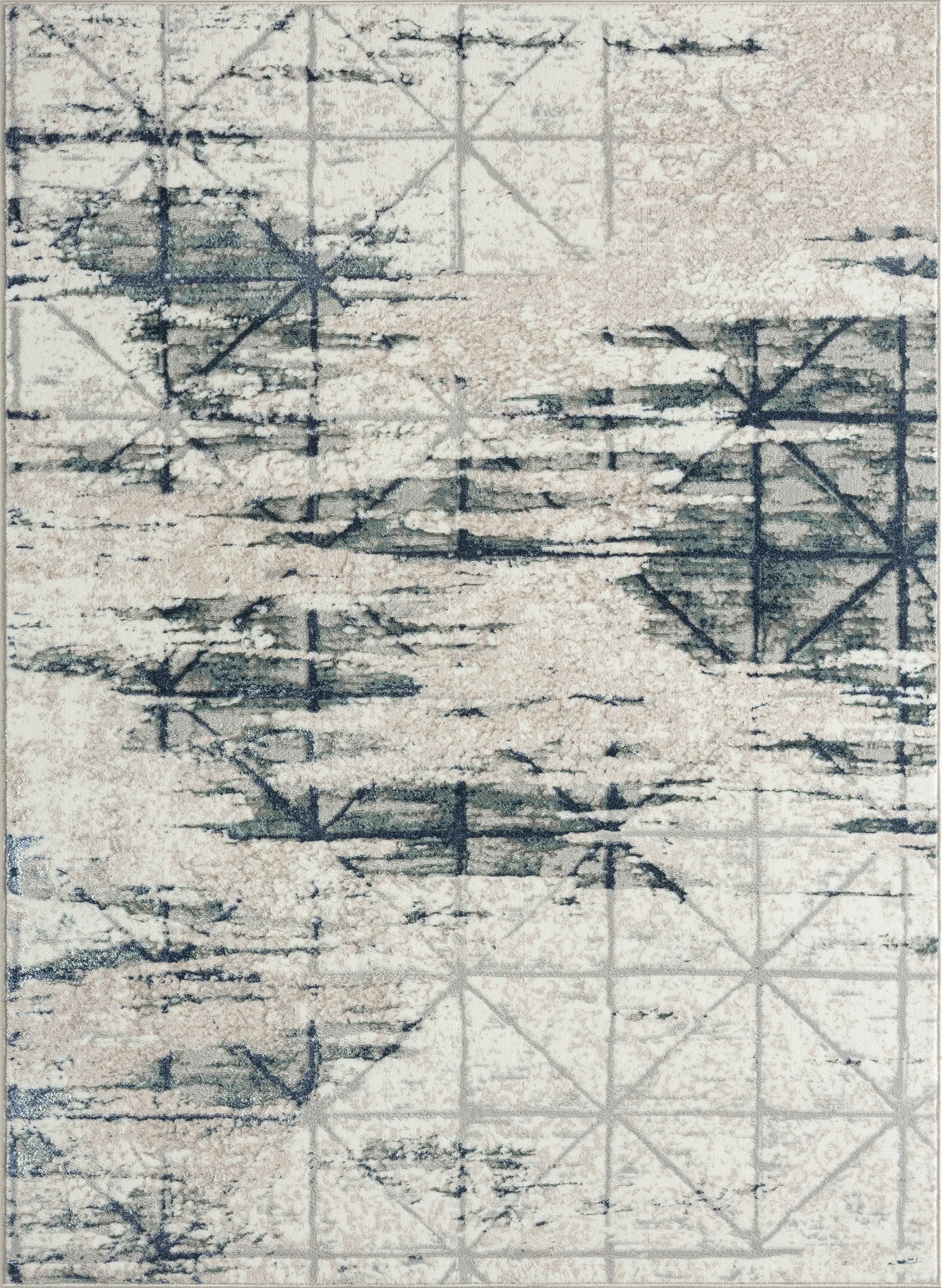 Nelornas Light Gray 5' x 7' Rug - Thumbnail - Image 1