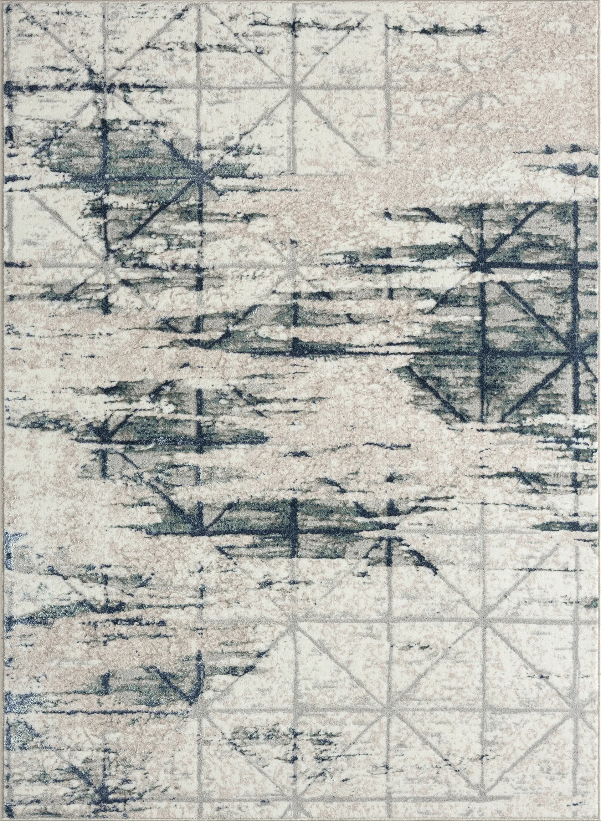 Nelornas Light Gray 5' x 7' Rug - Image 1