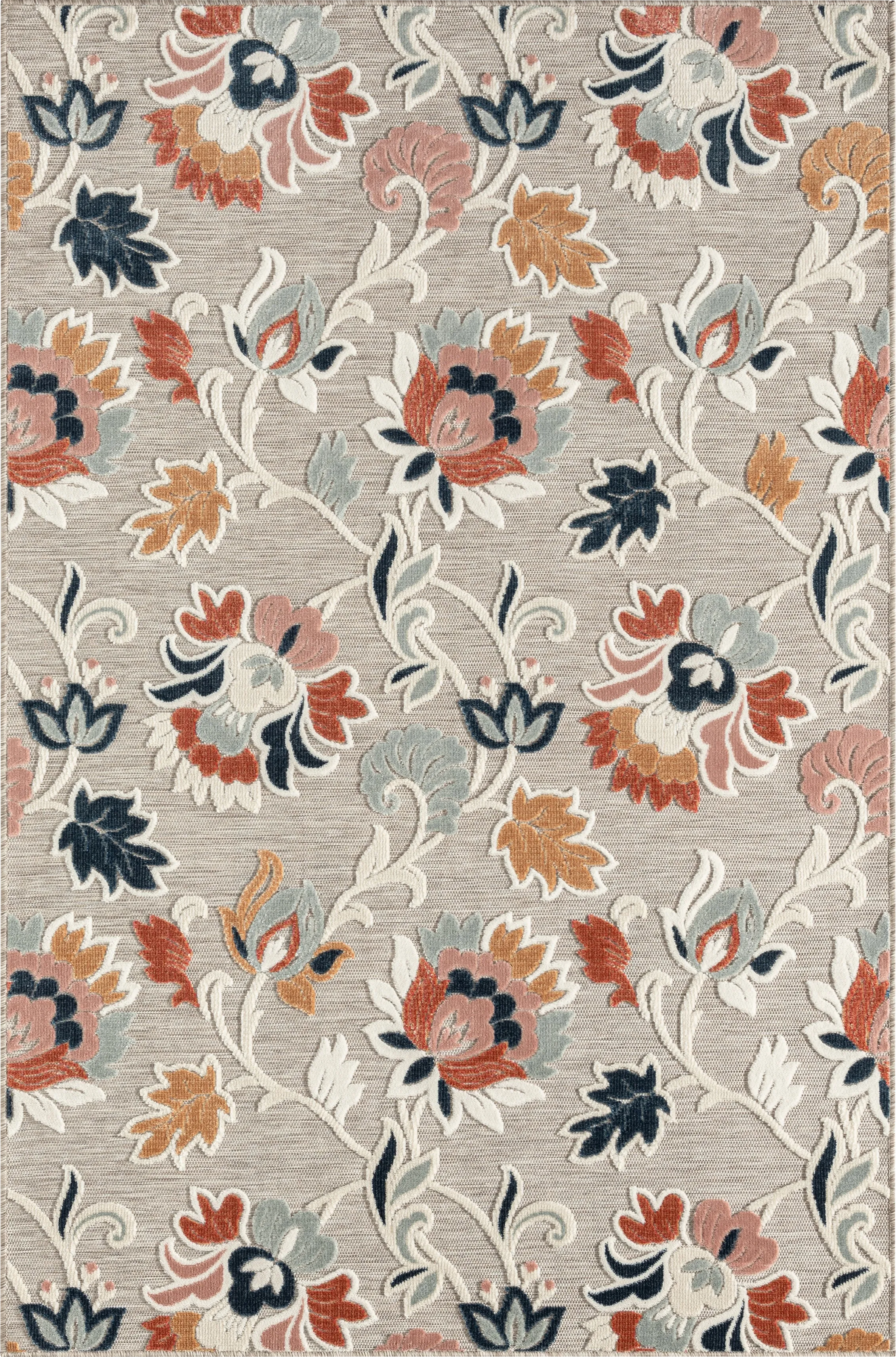 Anailas Gray 5' x 7' Rug - Thumbnail - Image 1