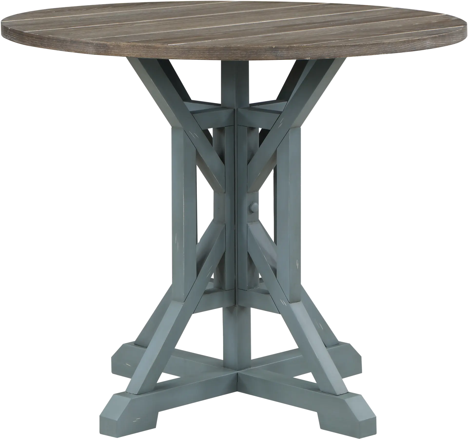 Airymeadows Blue Counter Height Dining Table