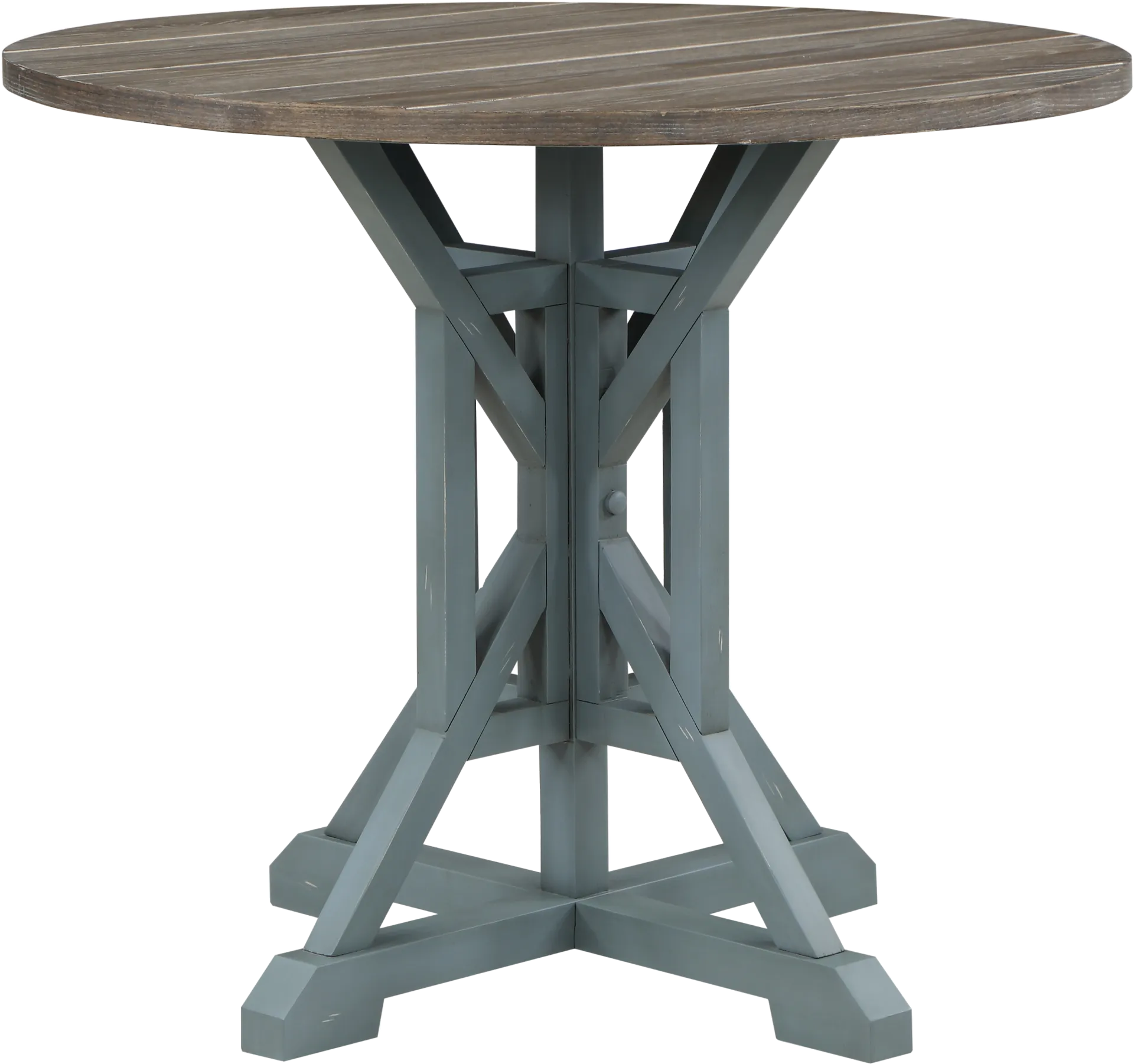 Airymeadows Blue Counter Height Dining Table - Image 1