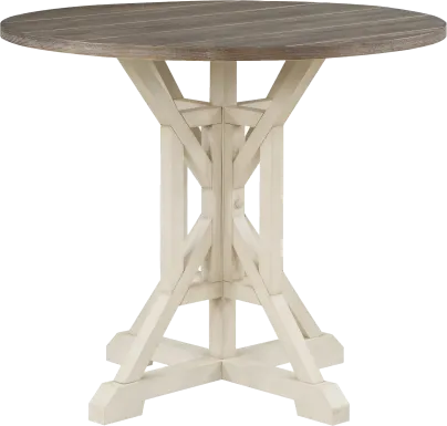 Airymeadows Cream Counter Height Dining Table