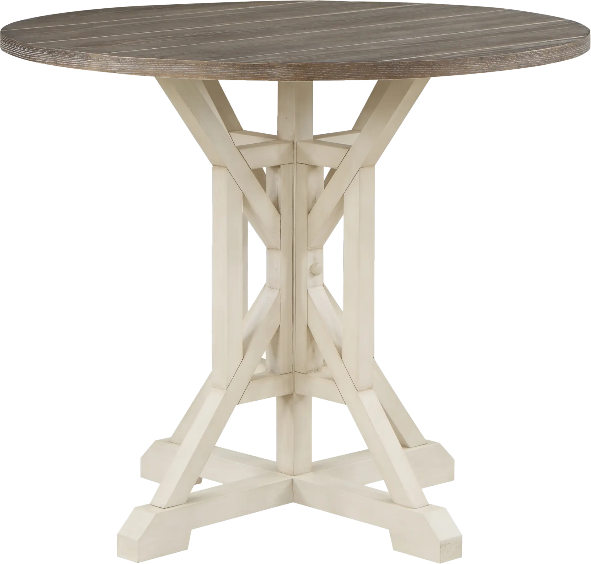 Airymeadows Cream Counter Height Dining Table