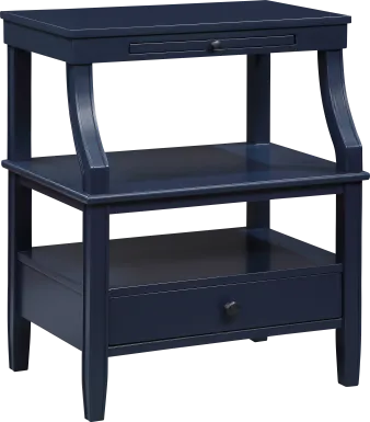 Grimsby Blue Nightstand