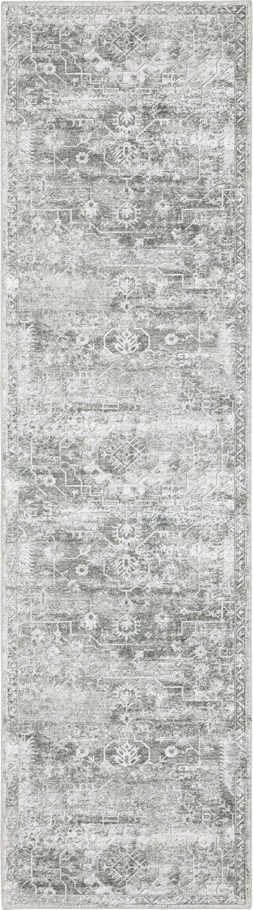 Candytuft Gray 2' x 8' Rug - Thumbnail - Image 1