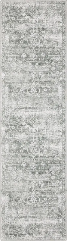 Candytuft Gray 2' x 8' Rug