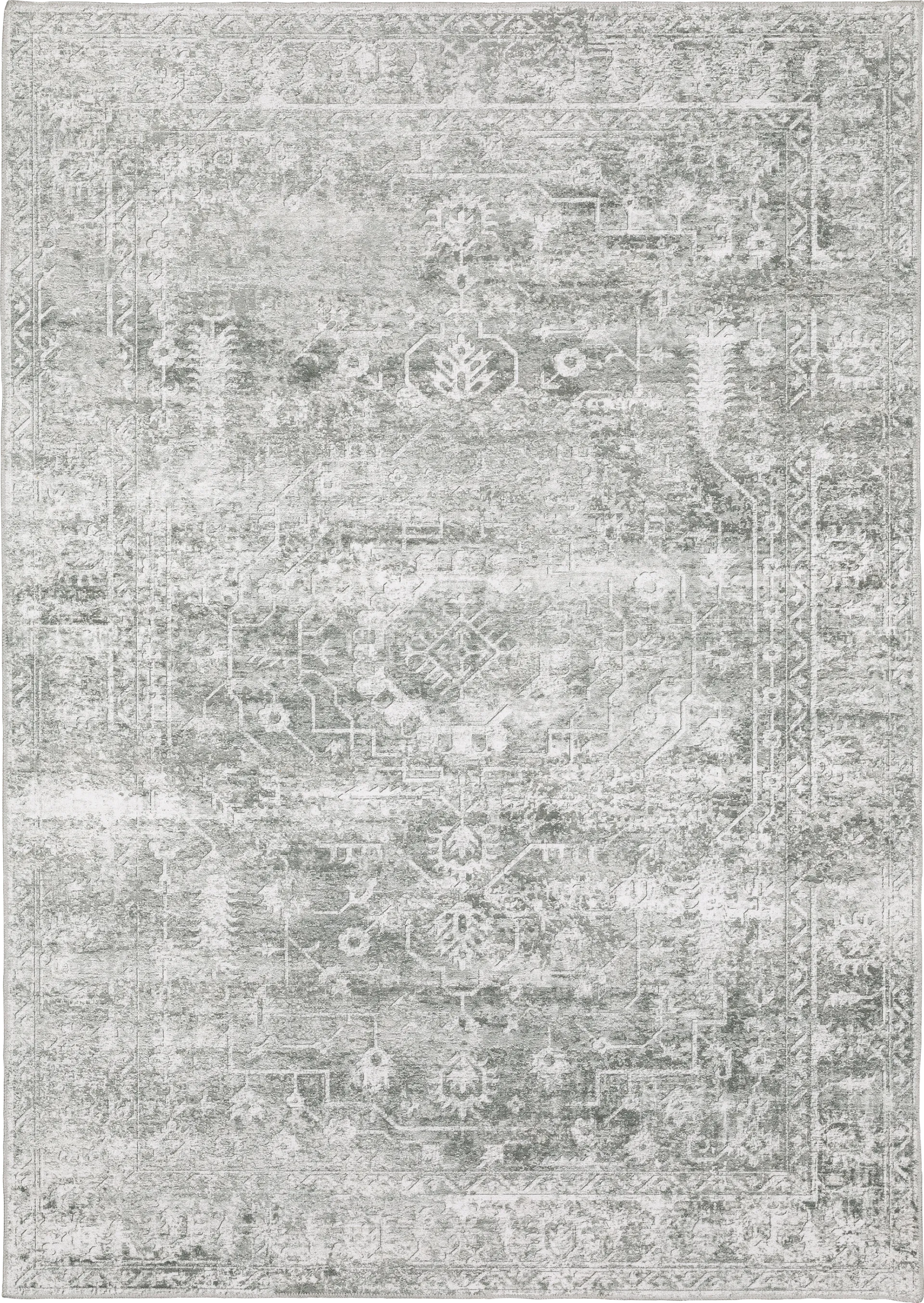 Candytuft Gray 5' x 7'3 Rug - Image 1